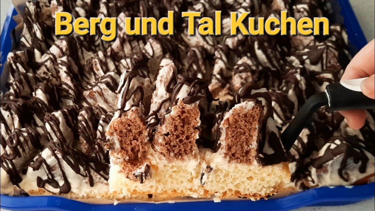 Traumhaft leckerer BERG UND TAL KUCHEN mit Milchmädchen, ein super gutes Rezept!