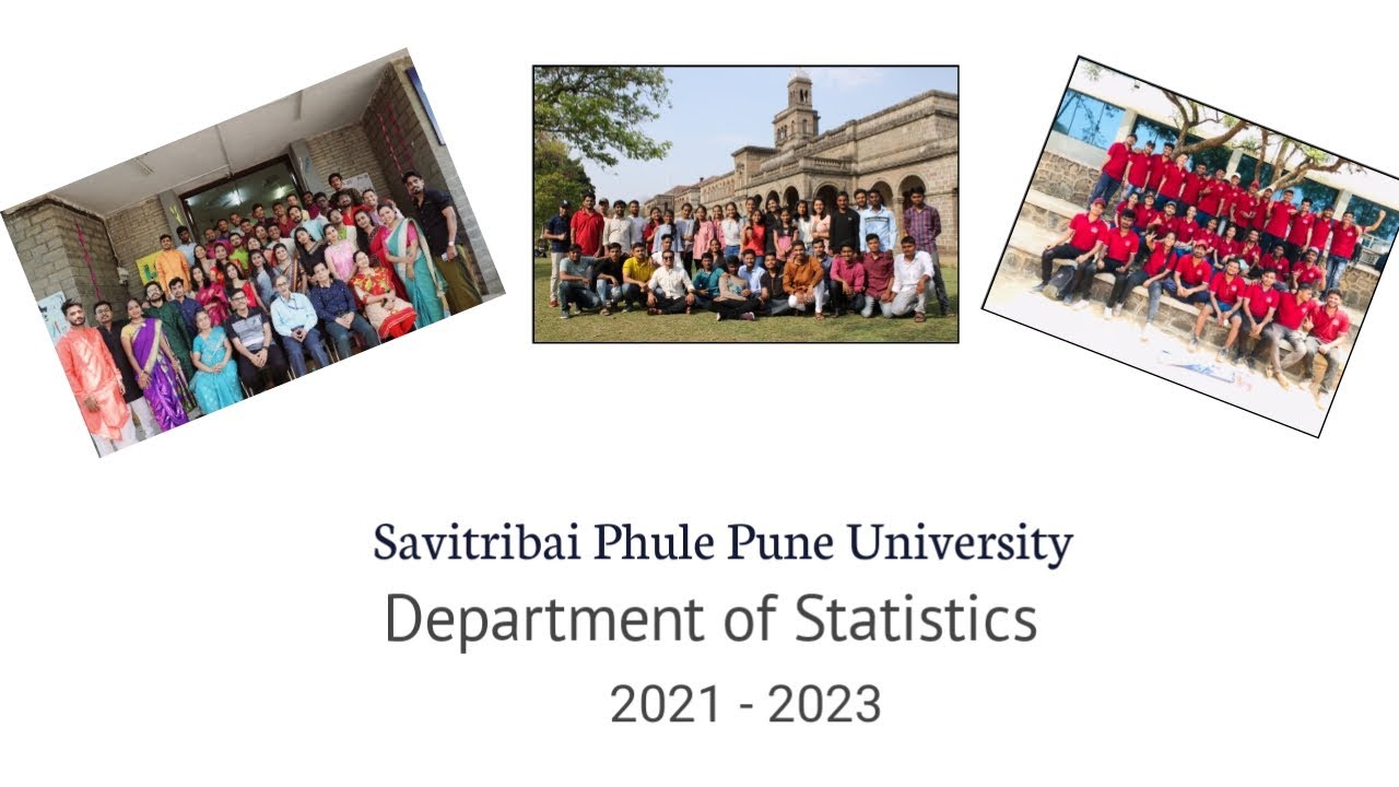 Department of Statistics SPPU Pune Batch 2021 2023 YouTube