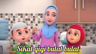 Lagu Nussa Rara sikat gigi bulat bulat