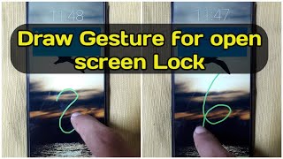 Draw Gesture for open Screen lock of Android Phones-Pfix screenshot 1