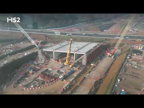 Timelapse (Construction Methodology) - HS2 (High Speed Two)
