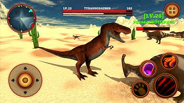 Tyrannosaurus Rex Simulator 3D - Gameplay Walkthrough - (iOS, Android) Part 4