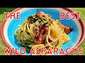 Wild Asparagus and Guanciale Pasta