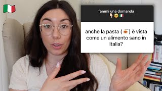 I Answer Your Food Questions in Italian! (with Subtitles)