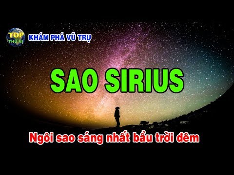 Video: Cách Tìm Sirius Trên Bầu Trời