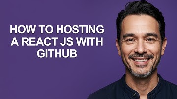 How to Hosting  a React Js with Github - KevinHowTo