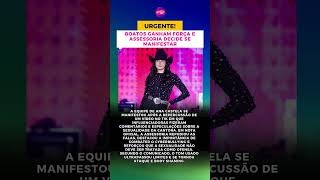 ASSESSORIA DE ANA CASTELA SE PRONUNCIA APÓS COMENTÁRIOS POLÊMICOS SOBRE A CANTORA