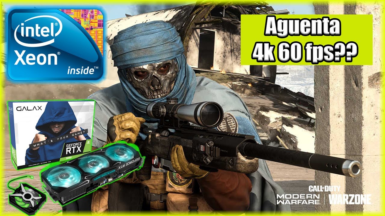 XEON 2640v3 COM RTX 3080 AGUENTA COD WARZONE?? Vital Game box - YouTube