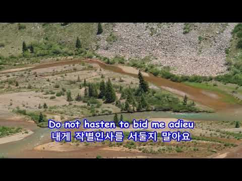 Red River Valley - Marty Robbins: with Lyrics(가사번역) || 홍하(紅河) 의 골짜기 || Silverton, Colorado , 2006