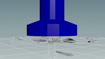 Houdini RBD simulation