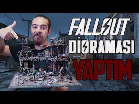 Fallout Dioraması Yaptım Hİ3D İşbirliği İle