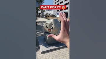Thumbnail of MAGIC ROCKY STATUE! 🤩 #shorts