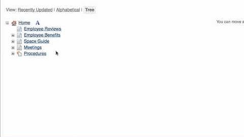 How the page hierarchy works in Atlassian