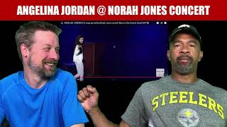 Angelina Jordan REACTION Live at Norah Jones Concert