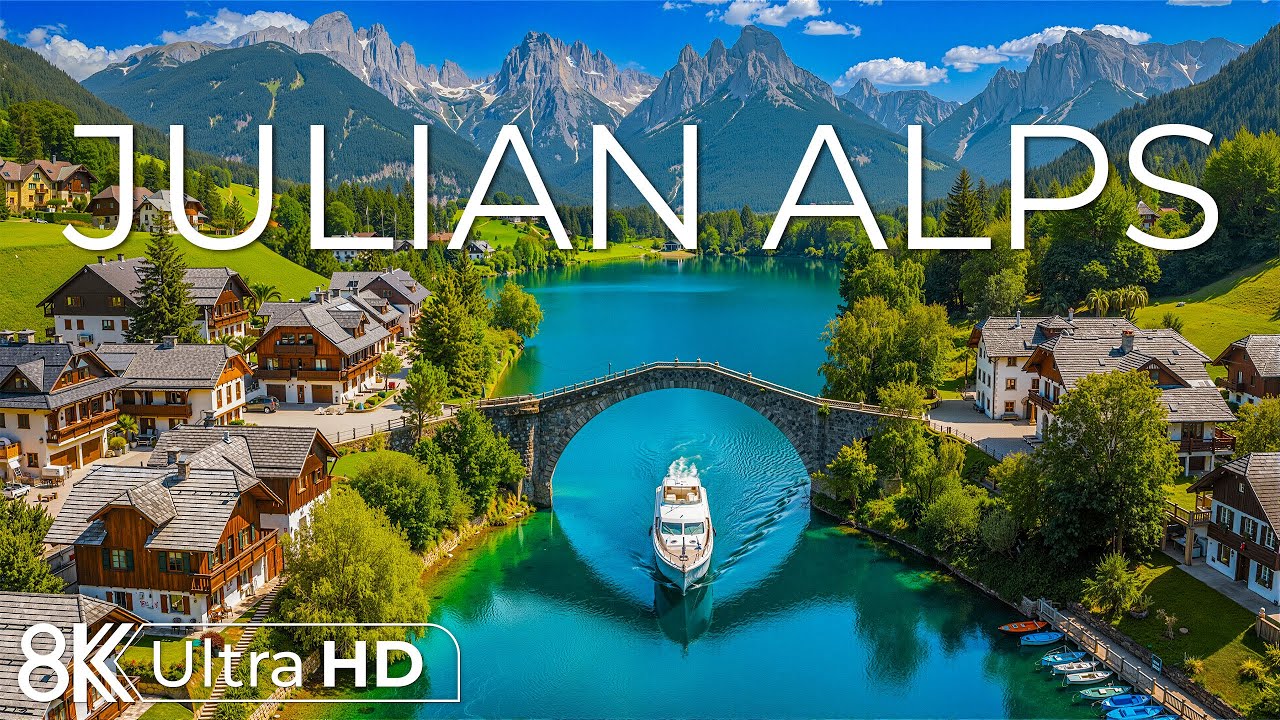 Julian Alps 8K | Misty Mountains, Crystal Lakes & Peaceful Alpine Harmony | Nature’s Wonder