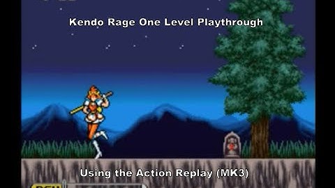 Kendo Rage One Level Playthrough using the Snes Action Replay (MK3) :D #Nintendo #SNES #CheatCodes