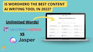 Information Is WordHero the best content AI writing tool in 2022 Review + Lifetime Deal | Wordhero Tutorial Guide