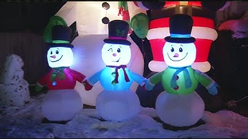 How to protect your inflatable decorations from blustery weather