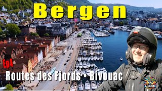 Bergen, Gaularfjellet et premier bivouac — épisode du road trip Cap Nord 2025