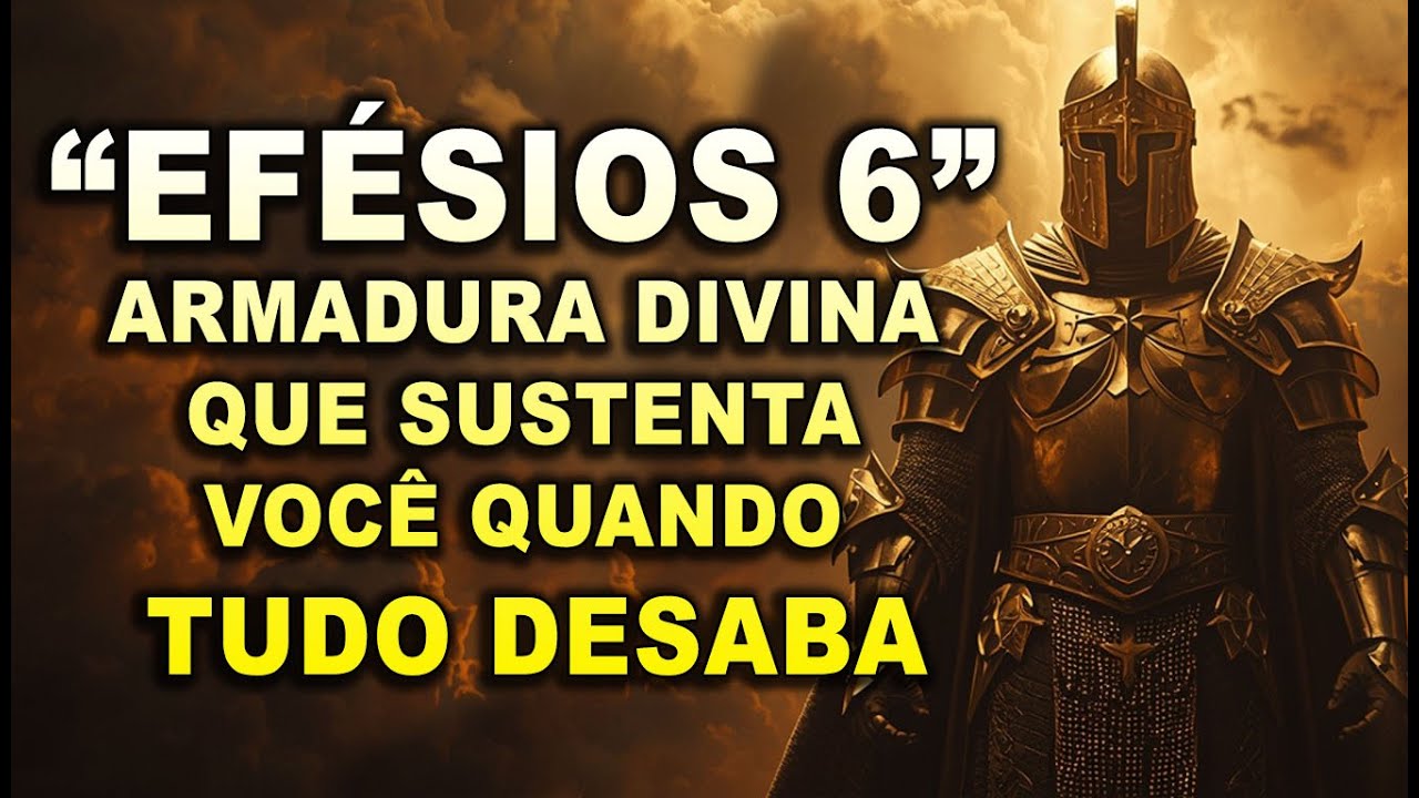EFÉSIOS 6 – A ARMADURA DIVINA QUE SUSTENTA VOCÊ QUANDO TUDO DESABA!