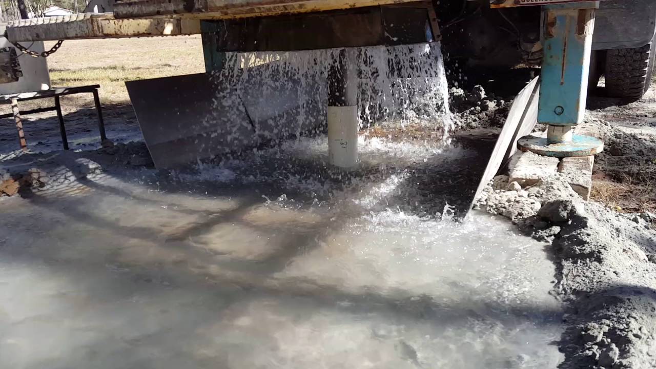 Water Bore Drilling Brisbane Cleaning Bore YouTube