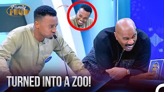 Steve Harvey Made Everyone Make ANIMAL NOISES! *GETS WILD!