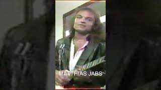 SCORPIONS #scorpions #matthiasjabs #guitarplayer #backstage #80srock #metal