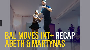 Bal Swing move for Int+ level | Balboa recap with Abeth & Martynas