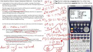 15c Errors & Power - 2 - Normal Exam Questions