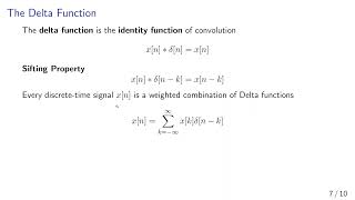 Convolutions with delta functions