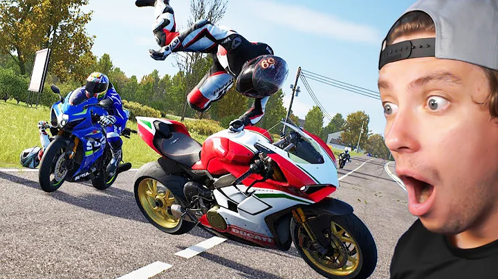 Reacting To Motorcycle Crashes in Ride 3
