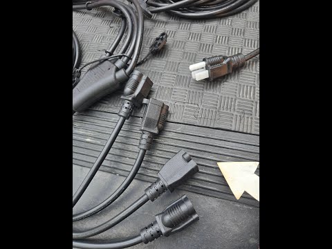 Powering tents at camp with a 4-to-1 extension cord