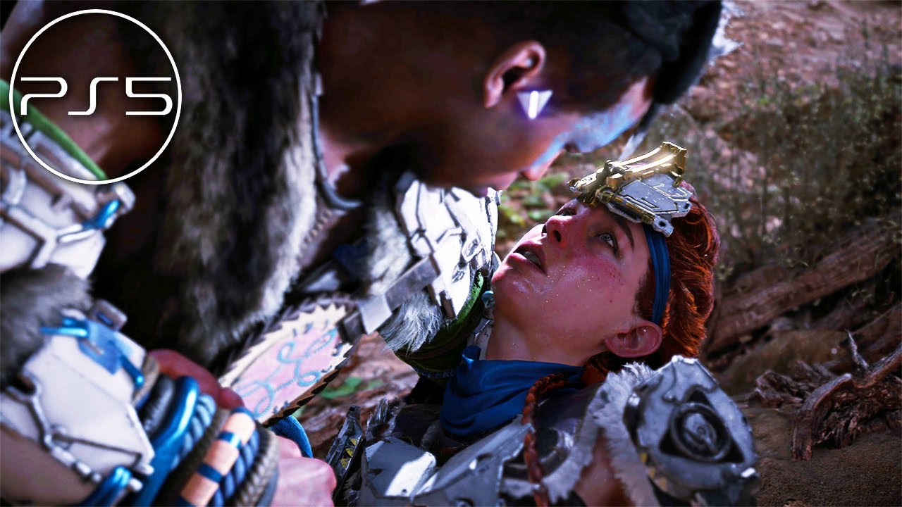 Horizon Forbidden West - Aloy Death Scene Near PS5 4K (2022)