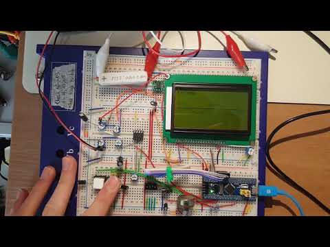 UCR EE/CS 122A Fall 2017 - Hector Jimenez - STM32 Oscilloscope - Short Demonstration