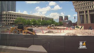 Phase 1 Renovations Begin On City Hall Plaza