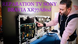 REPARATION TV SONY BRAVIA XR77A80J