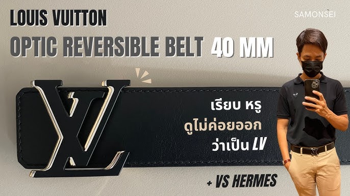 Louis Vuitton NBA LV 3 Steps Reversible Belt
