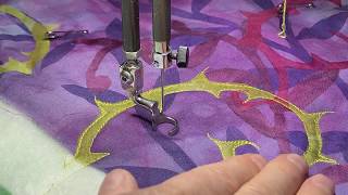 Free-motion Quilting to Applique and Enhance Your Applique