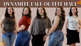 Dynamite Fall Clothing Haul 🍂 | Midsize Try-On & Honest Review
