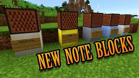 Minecraft: NEW NOTE BLOCKS AND MORE (Snapshot 17w17b)