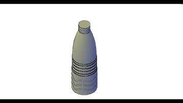 AUTOCAD TIMELAPSE (BOTTLE)
