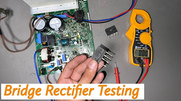 Bridge Rectifier Testing With Digital Meter | Inverter AC PCB Test in Hindi
