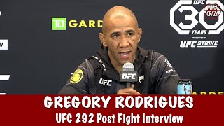 Gregory Rodrigues talks vicious TKO win argues its wasn’t an illegal blow at UFC 292