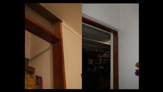 Instalación de marcos para closet y puerta con y sin ayuda paso a paso