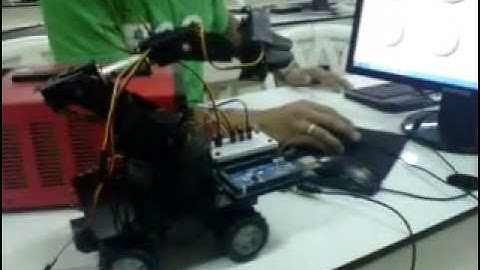 Brazo robotico controlado desde Labview con Arduino Mega - www.edwinrios.tk