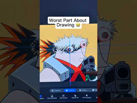 This Is The Worst Part About Drawing…