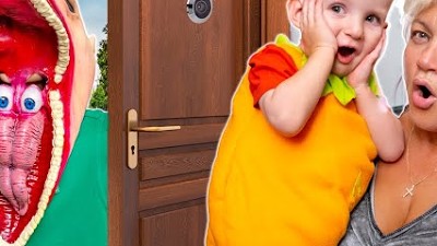 Five Kids Knock Knock Who's There? + more Children's Songs and Videos