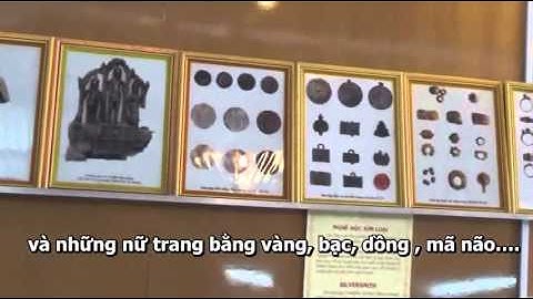 Tham quan di chỉ Óc Eo tại Gò Cây Thị, thị trấn Óc Eo huyện Thoại Sơn, tỉnh An Giang.