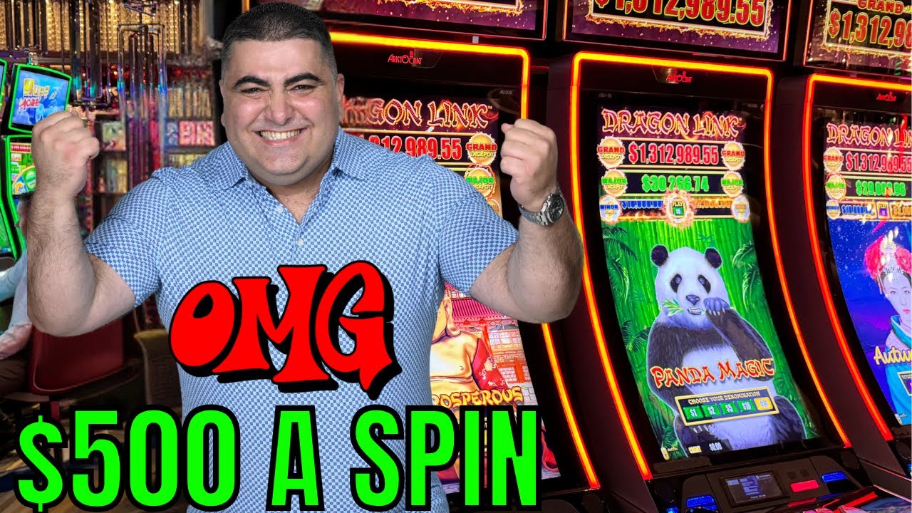 unicode slot $500 BETS Gone Wild - INSANE Jackpots on Million Dollar Dragon Link!