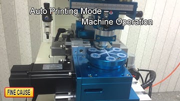 Single-Color Ink Cup Pad Printer-FC-161ARC-S6_Fine Cause Company